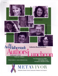 METAvivor Authors' Luncheon, 9-7-2014